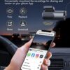 GKU 4K Dash Cam Front and Rear WiFi Dashcam with 64GB SD Card, Dual Car Camera Dash Cam with Parking Monitor, Night Vision, WDR, 170° Wide Angle, G-Sensor, Loop Recording, APP Control, Max 256GB - Image 3