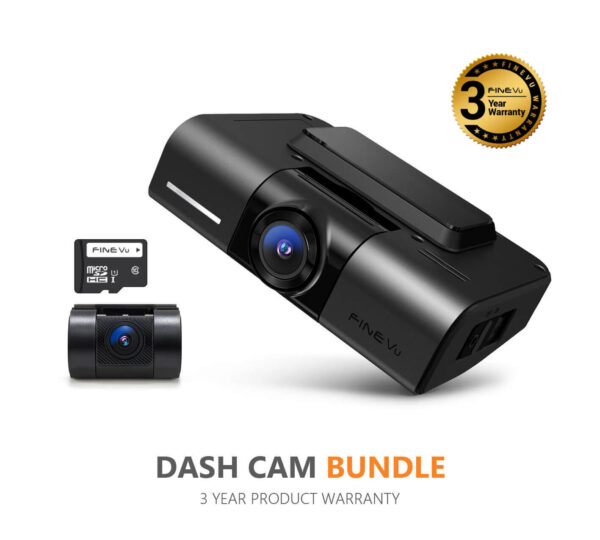 GX4K FRONT & REAR DASHCAM